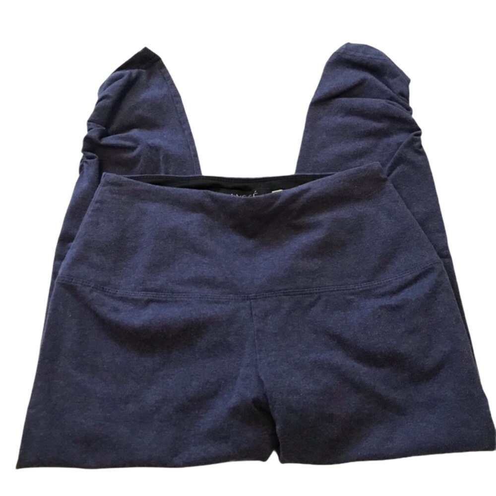 Lysse blue high rise cropped leggings Med